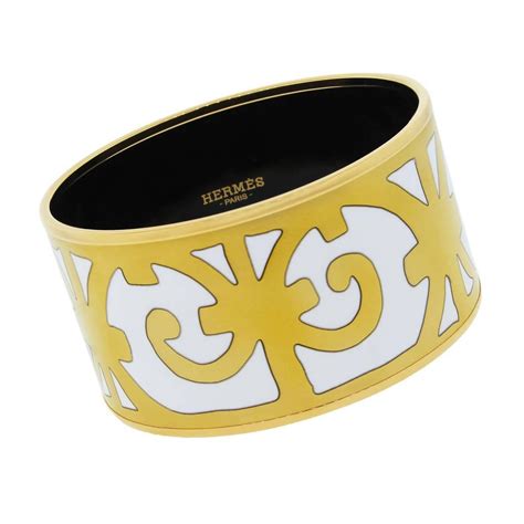 hermes wide bracelet|Hermes white bracelets for women.